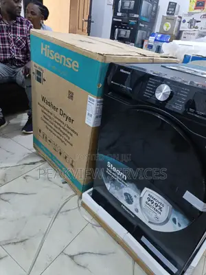 Hisense 10.5kg Washer Dryer | 15 Programs | Pause Add | Drum Clean