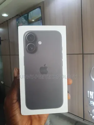 New Apple iPhone 16 128 GB Black