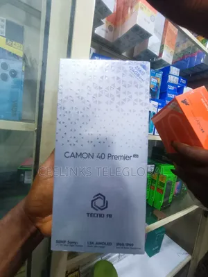 New Tecno Camon 40 Premier 256 GB Black