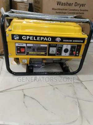 Elepaq Ec6800cx 3.5kva Generator – Yellow Tank