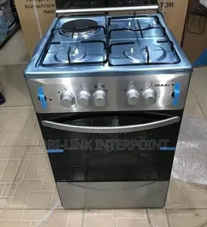 3 Gas 1 Electric Maxi Standing Burner With Oven.