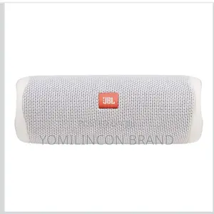 JBL Flip 5, Waterproof Portable Bluetooth Speaker, White,