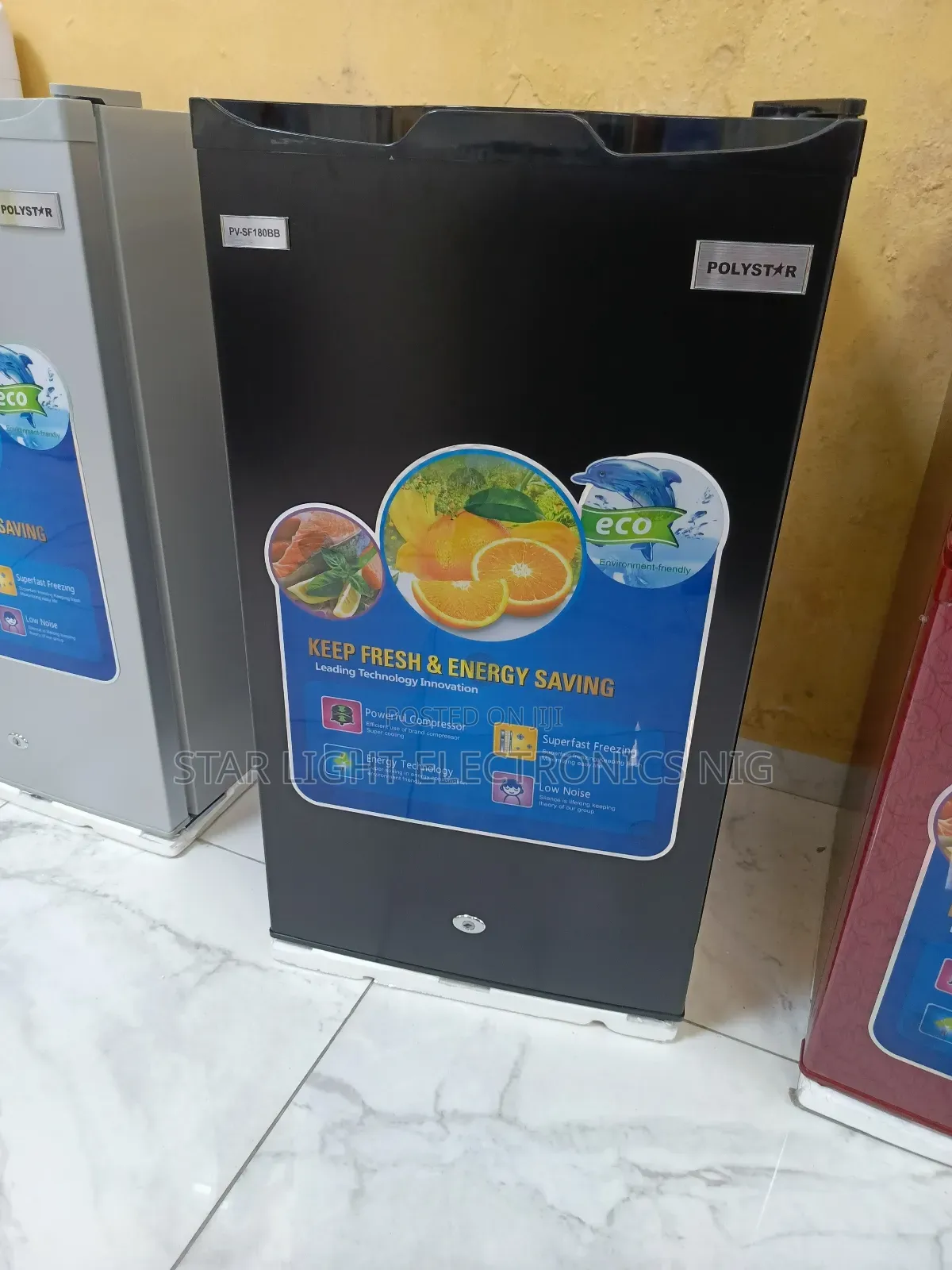 Table Top Fridge Black