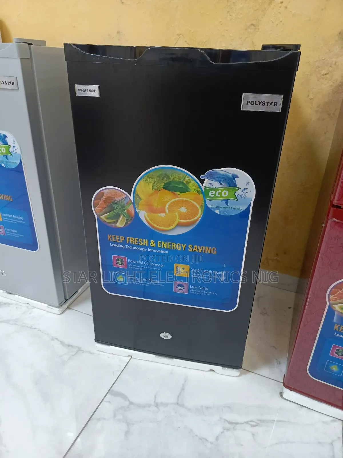 Table Top Fridge Black