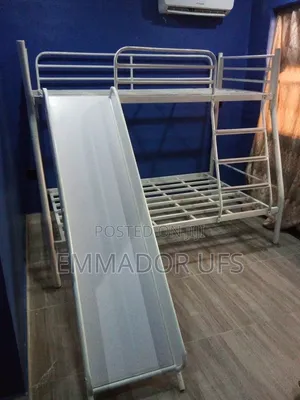 Triple Metal Bed With Slide