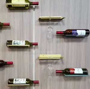 Curve and Straight Single Wine Holder
