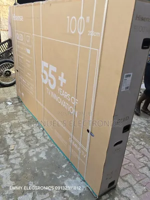 Brand New Hisense 100inche Smart Television Qled Q7 Series