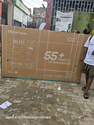 《》 A Brand New Hisense 100inche Smart Television Qled Q7 Series