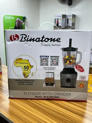 Binatone Blender With Grinder(Model Blg595) Mk2