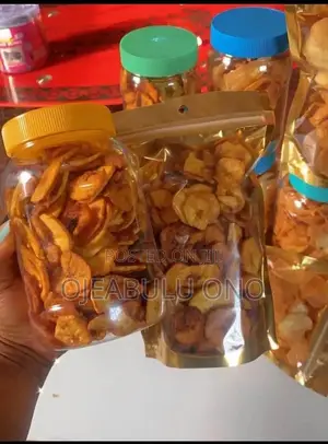 Ripe/Unripe Crunchy Plantain Chips and Crunchy Kulikuli Just for You