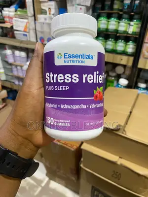 Essentials Nutrition Stress Relief Plus Sleep Gummies