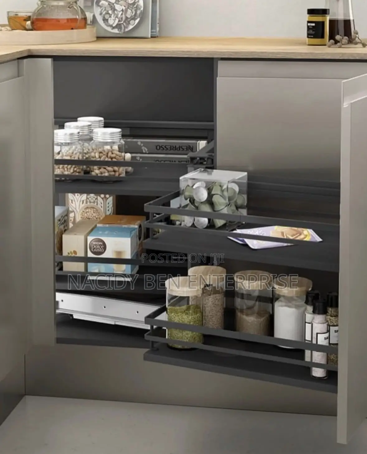 Executive Magic Corner Pullout Storage