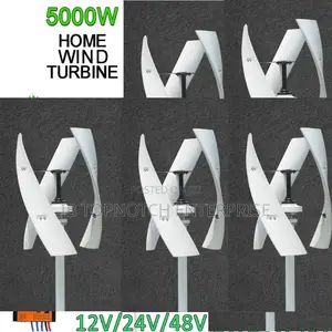 More Power, Less Space: The Compact 5000w Vertical Turbine Delivers