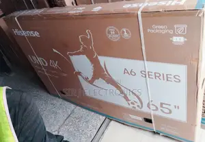 65" Hisense 4k Uhd Smart Tv + Netflix + Youtube + Warranty (Brand New)
