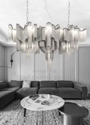 Silver Stream Fancy Chandelier