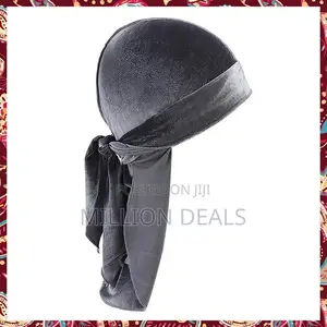 Ski Grey Velvet Unique Durag