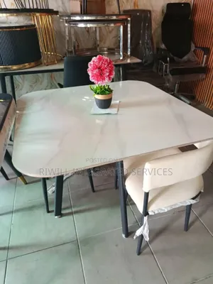 Marble Dining Table Set