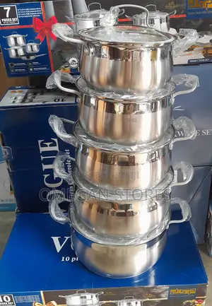 DSP 10pcs Stainless Cookware