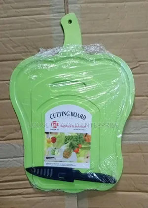 Green Tai Double Plastic Cutting Board With Knife High Quality Type