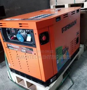 (Heavy-Duty 15kva)Firman Zero Noise Petrol Soundproof Gen 100% Copper