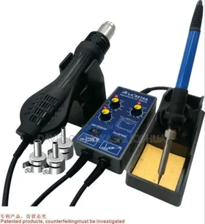 2 In 1 Smd Rework Station, Soldering Station- Hot Air Gun.