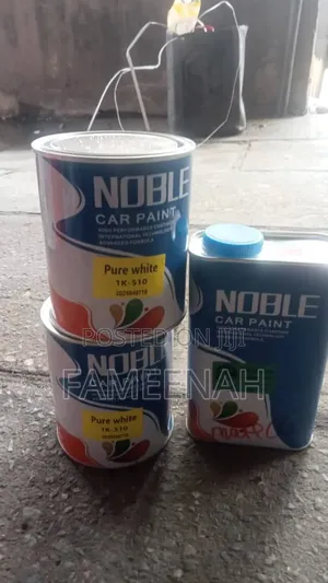 Pure White Autobase Paint for Cars and Other Items 1ltr