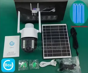 4g Single Lens Solar PTZ Big Outdoor Camera (Sim Enabled)