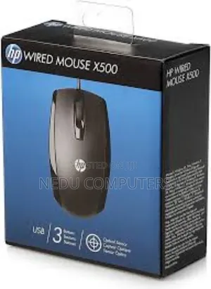 Hp Optical Wired Mouse X500