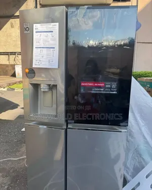 New Lg 674l Nok Nok Inverter Side By Side Fridge Ice Maker Dispenser