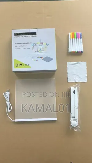 3d Acrylic Led Message Board With Pen
30cm by 20cm