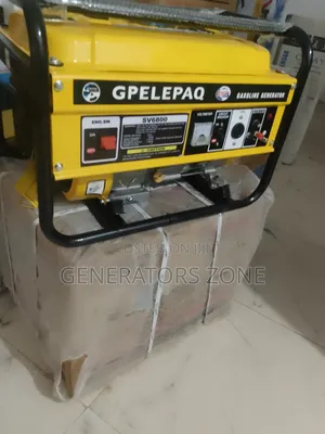 Elepaq 3.5kva Yellow Tank Generator – Manual Start Sv6800