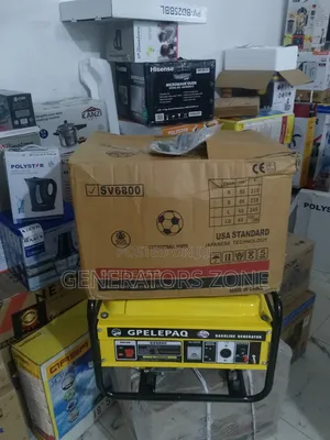 Portable Elepaq 3.5kva Manual Sv6800 Generator