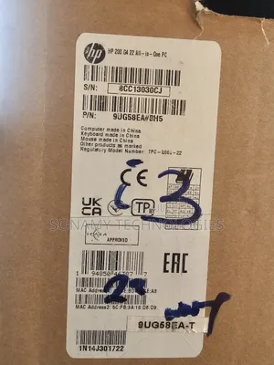 New HP 200 G4 22 All-in-One 8GB Intel Core I3 SSD 512GB