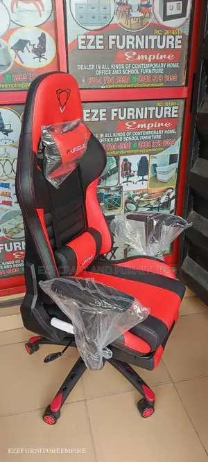 Red Black Ergonomic Game Chair