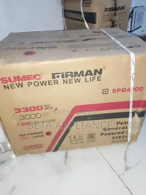 Firman SPG 4000 3.2kva Power Generator