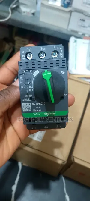 Original Schneider Motor Breaker Gv2p -M22, 25amp 20-25a