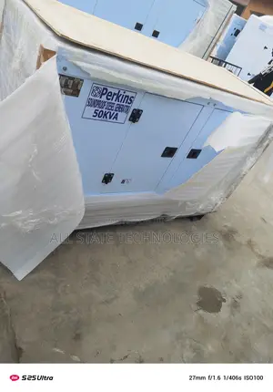 Noise-Controlled 50kva Generator – Perkins Engine