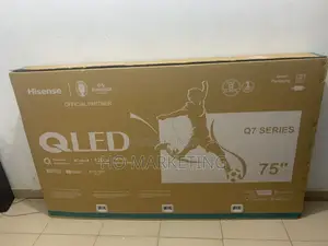 Original Hisense 75-Inch Qled Tv – Model 75q6n, Smart Tv