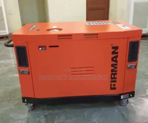 A Brand New Firman Zero Noise Petrol Soundproof Generator 15kva 100%