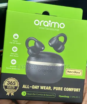 Oraimo Opensnap Earbuds.