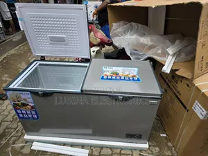 Brand New Nexus 420litter Double Door Chest Freezer√External√Silver√