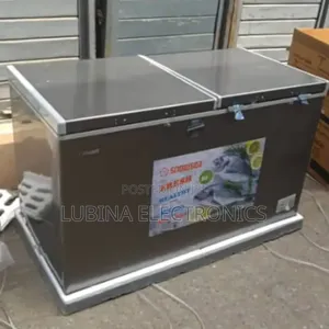 Brand New Snowsea 600l Double Door Chest Freezer√External√Silver Color