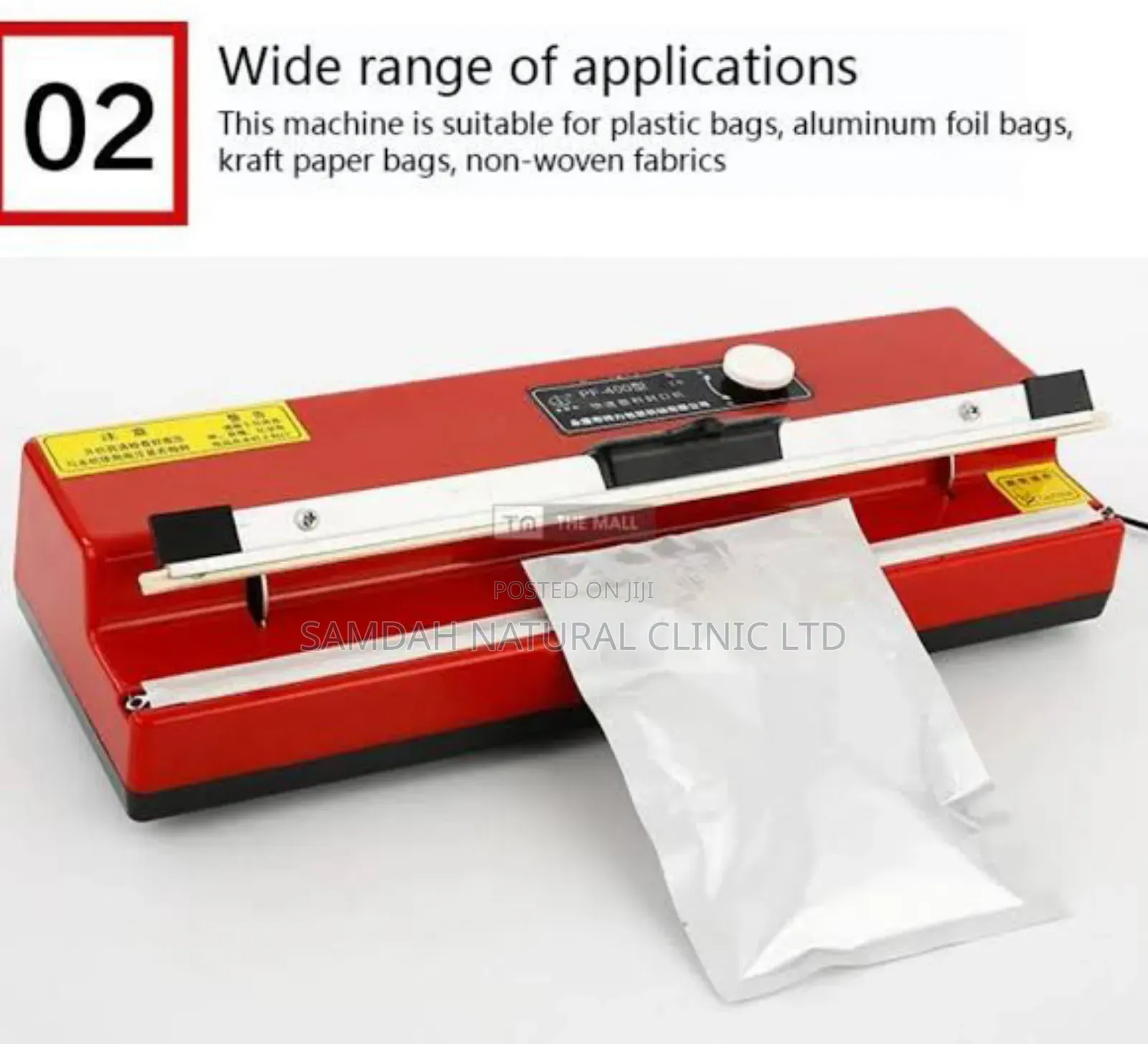 Plastic Sealing Machine Sf