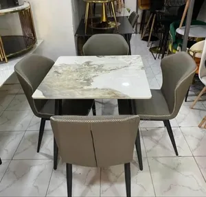 Marble Dining Set by Four