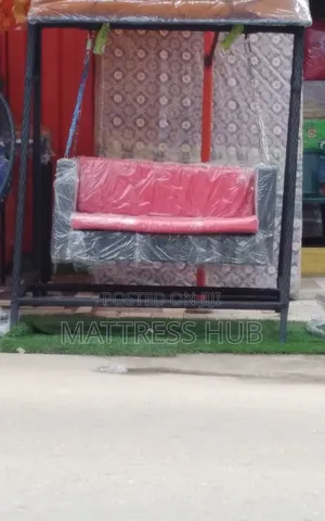 Rattan Double Hanging Swing