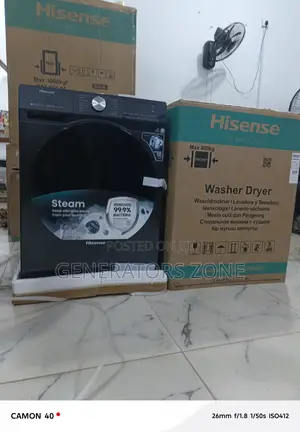 Hisense 10.5/6kg Wd3s1043bt Has It All -Durable Washer Dryer