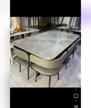 Marble Dining Set by Six