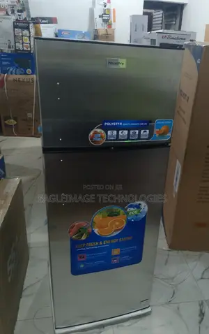 Spacious 225l Polystar Double Door Fridge With Inverter Technology