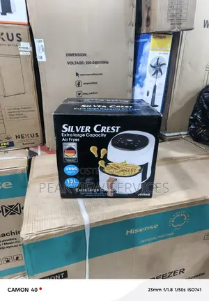 Silver Crest 12l Smart Air Fryer – High-Power 3500w, Rapid Air Circula