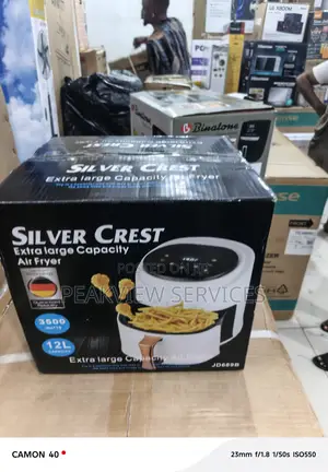 Silver Crest Extra Large 12l Air Fryer – 3500w High-Speed